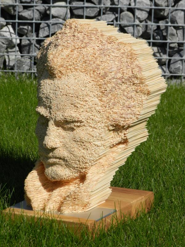 BEETHOVEN MADE IN TOOTHPICKS